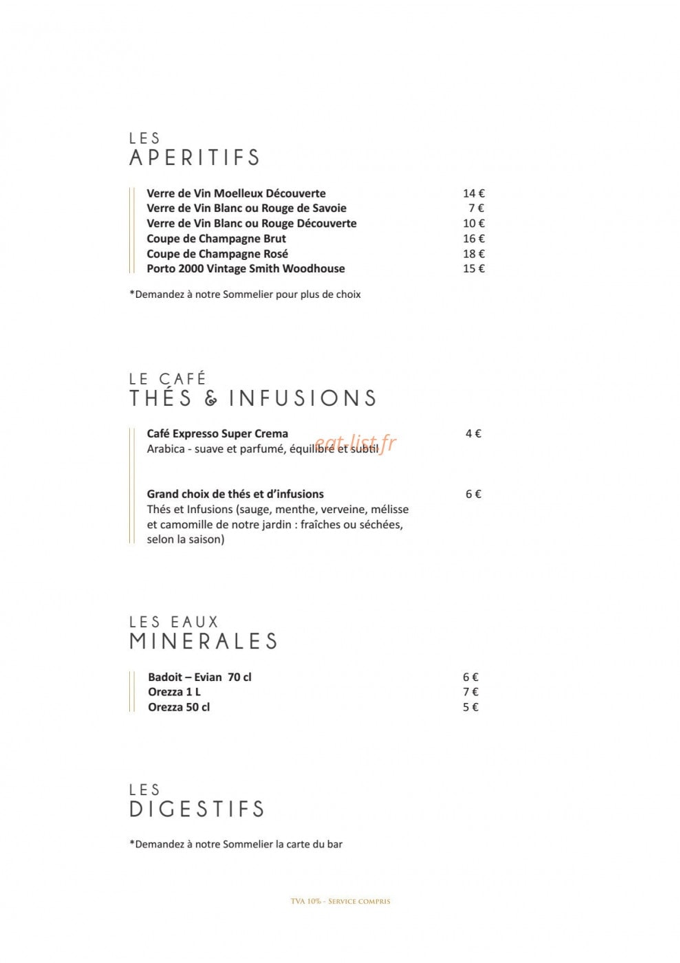 Abbaye de Talloires — carte page 6