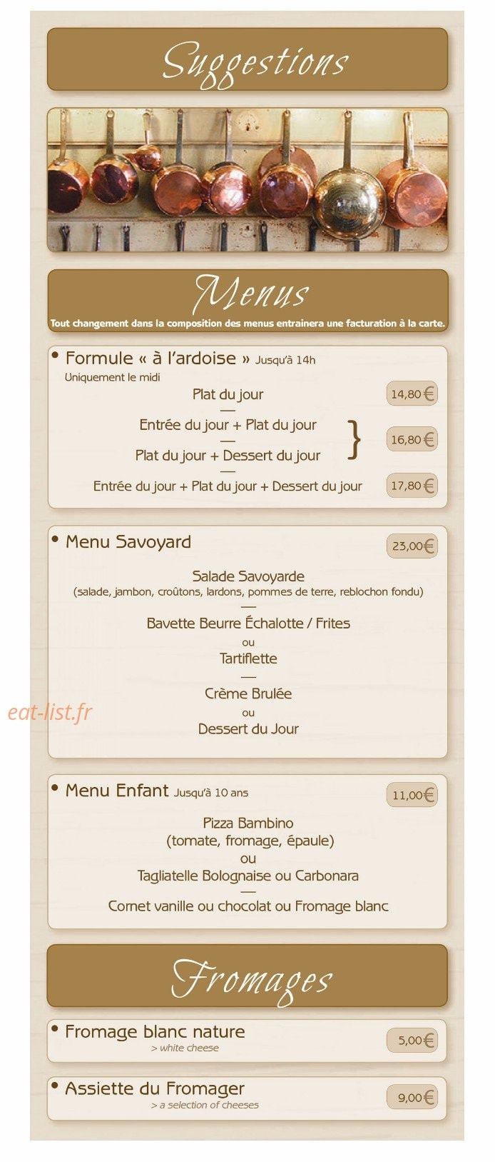 L'Agora — carte page 6