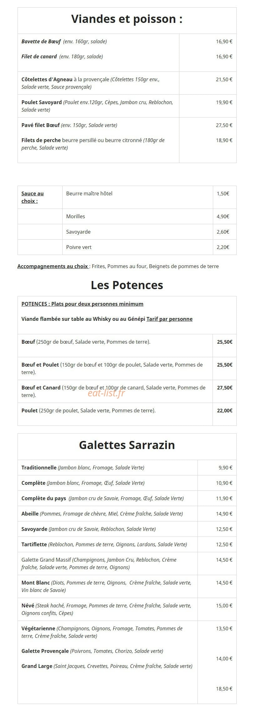 Le Névé — carte page 3