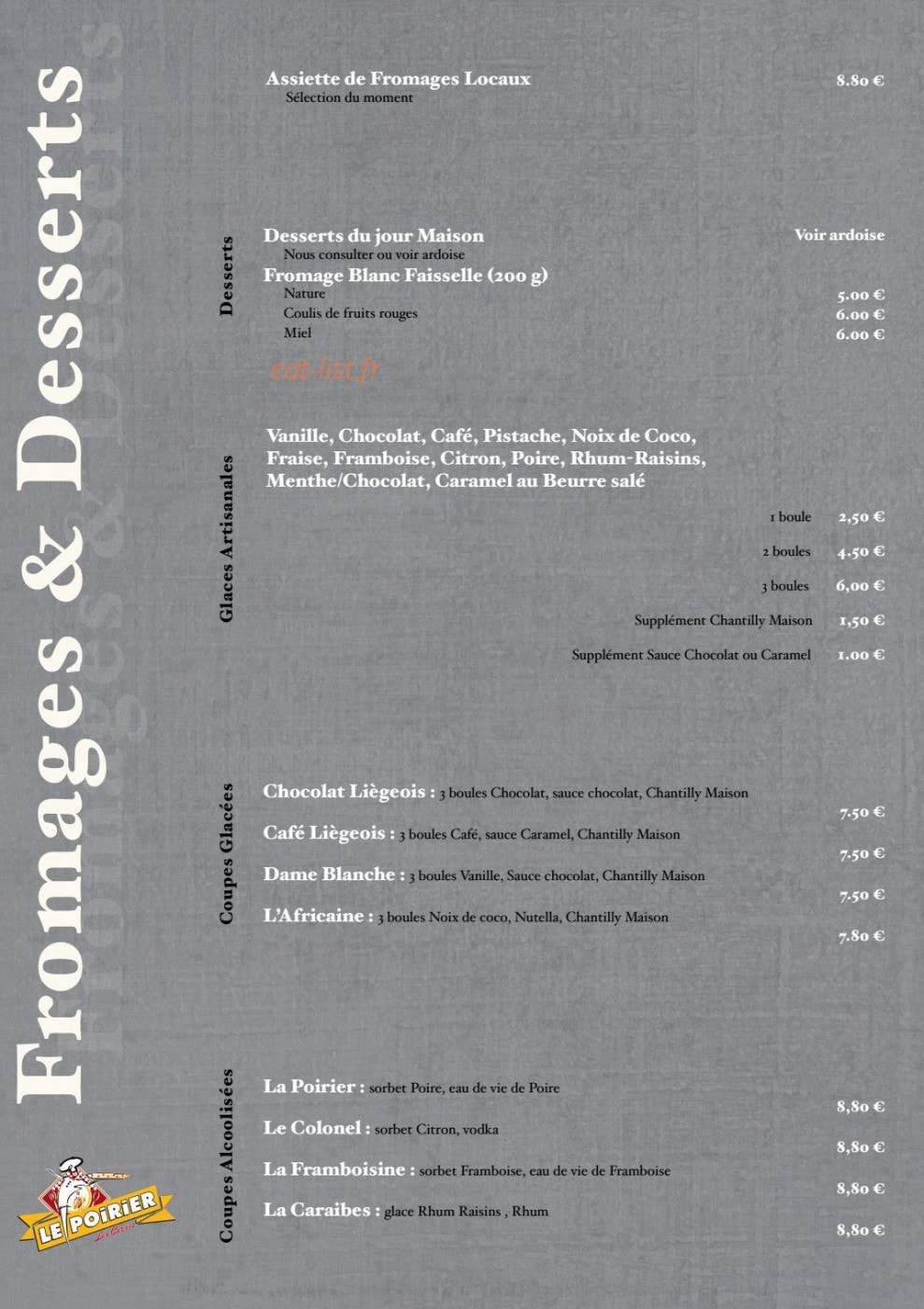 Le Poirier — carte page 6