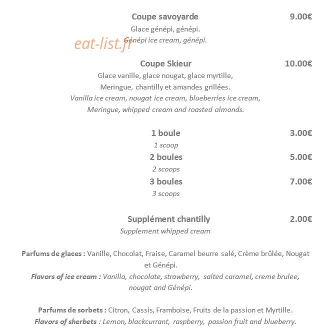 Le Refuge du Skieur — carte page 15