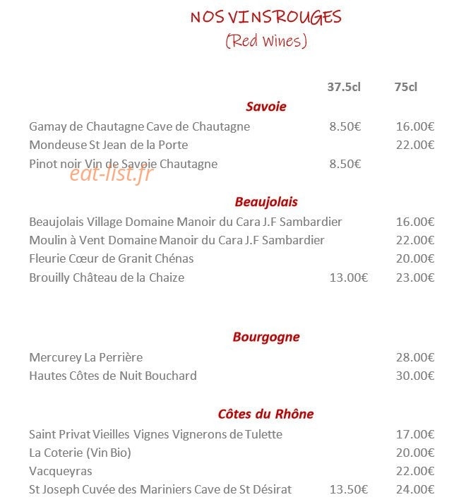 Le Refuge du Skieur — carte page 19
