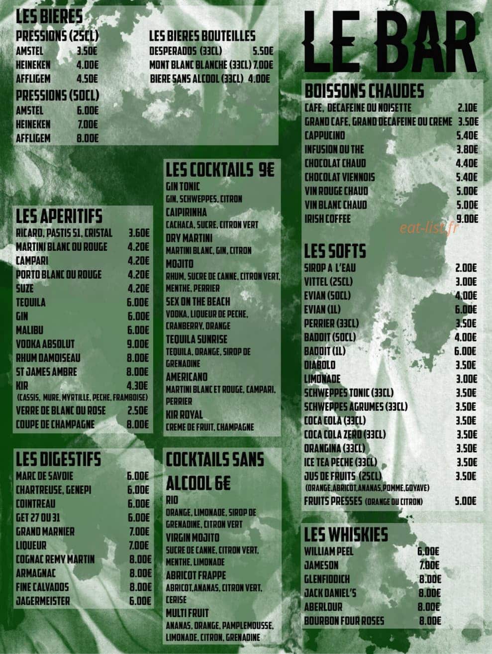 Le Refuge du Skieur — carte page 16