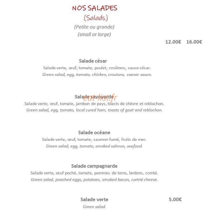 Le Refuge du Skieur — carte page 2