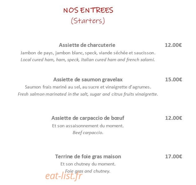 Le Refuge du Skieur — carte page 1