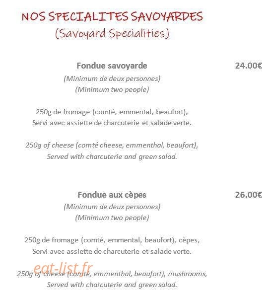 Le Refuge du Skieur — carte page 6