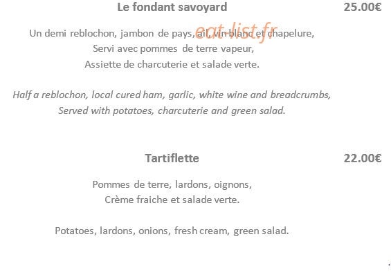 Le Refuge du Skieur — carte page 8