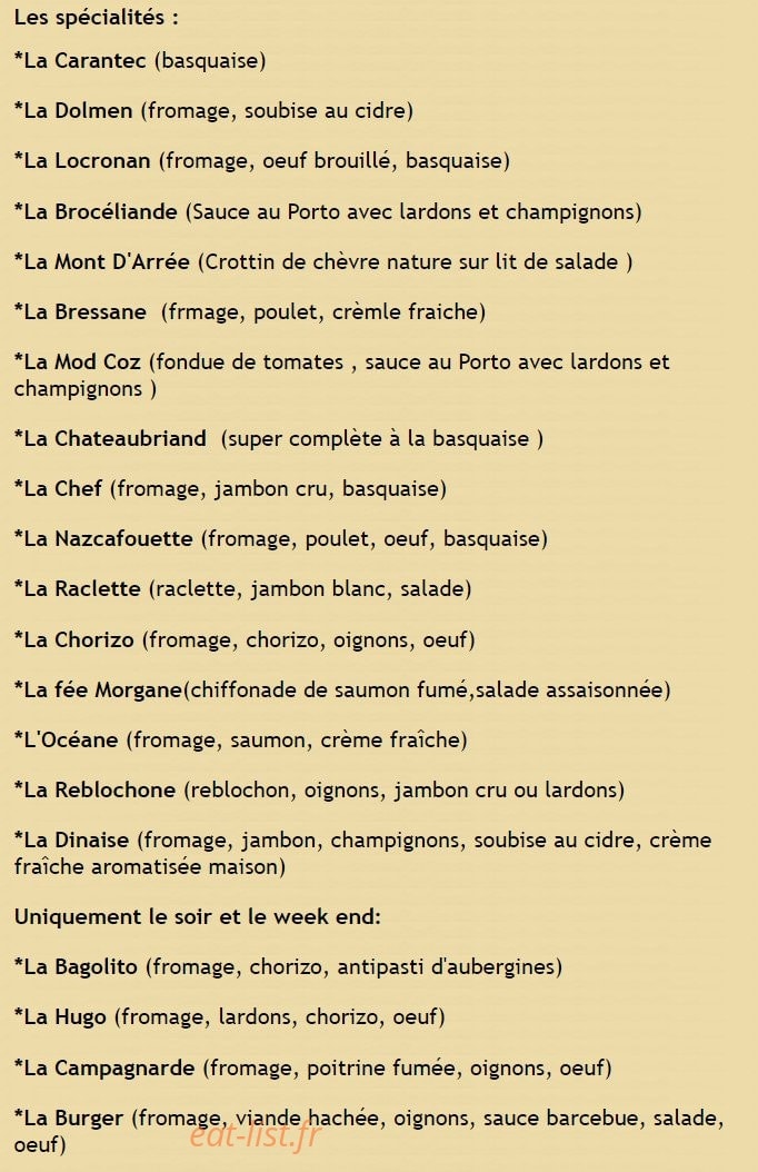 La kevrenn — carte page 1