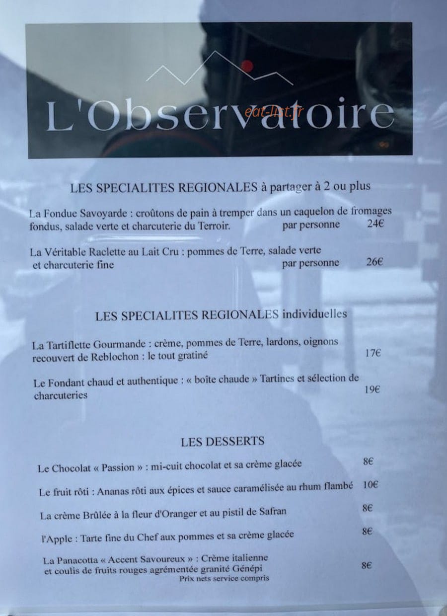 L'Observatoire — carte page 1