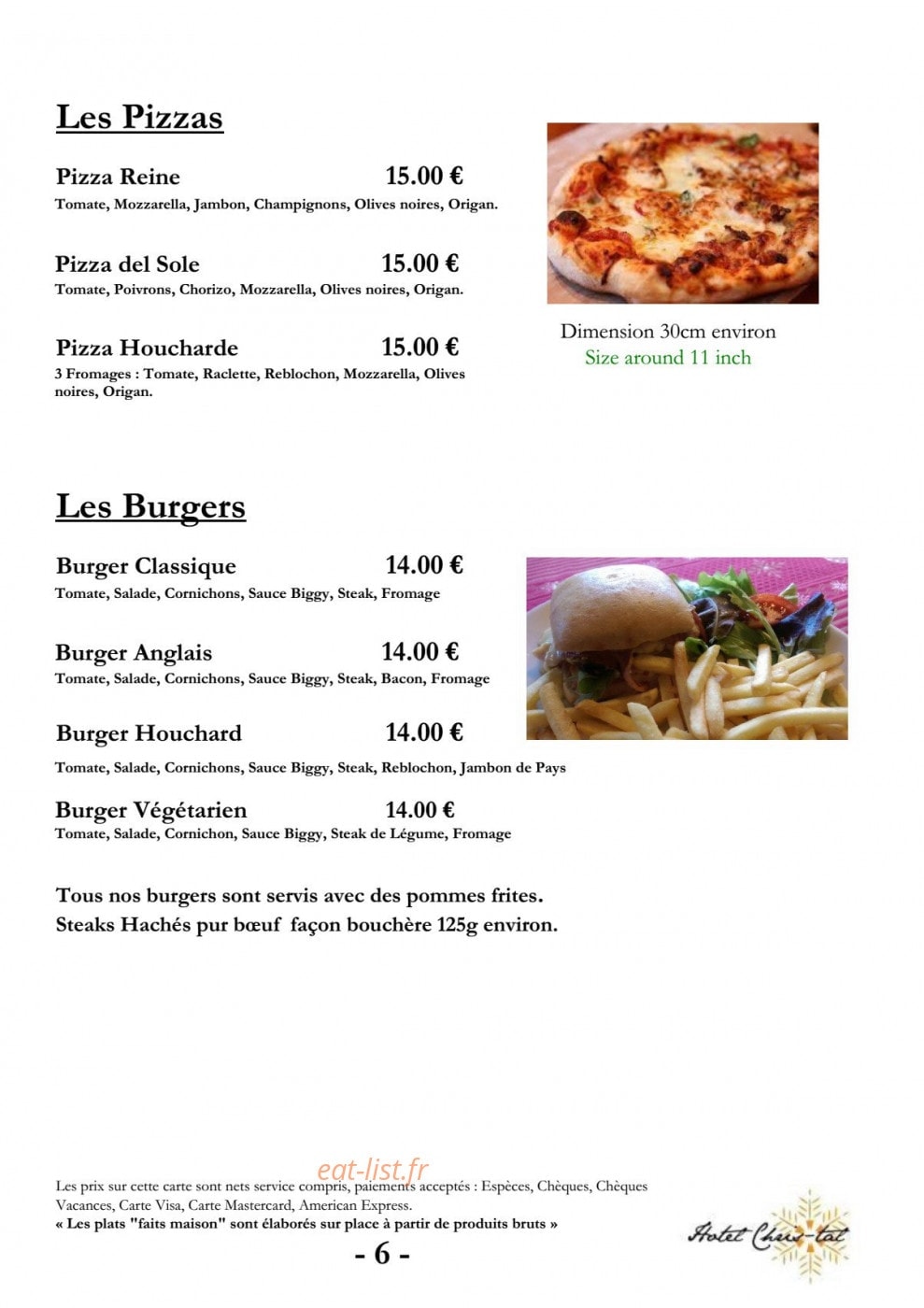 La Dent du Géant — carte page 6