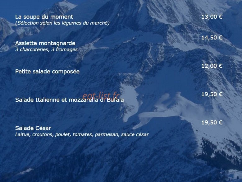 Le Hors Pistes — carte page 1