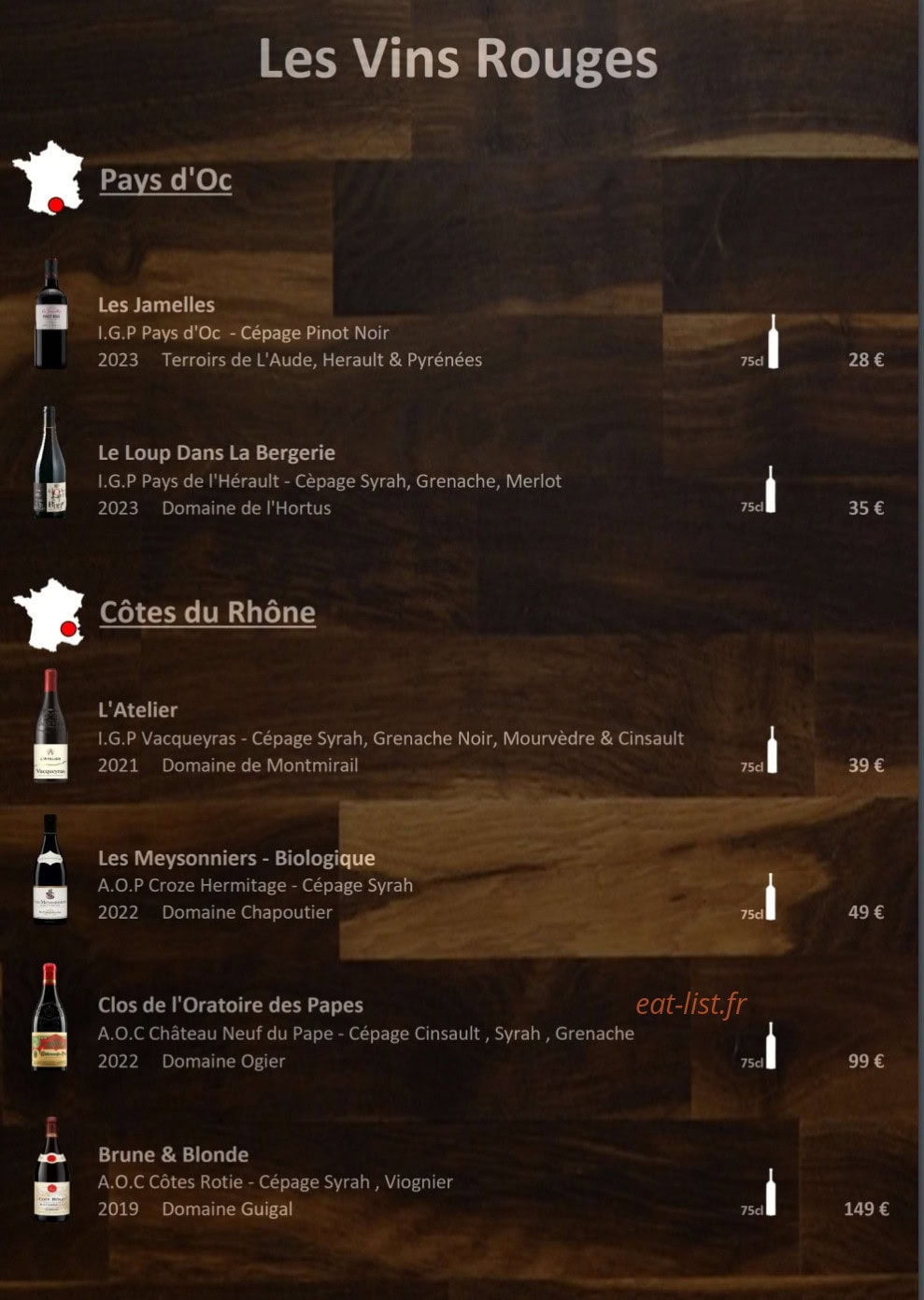 Le Refuge des Loups — carte page 8