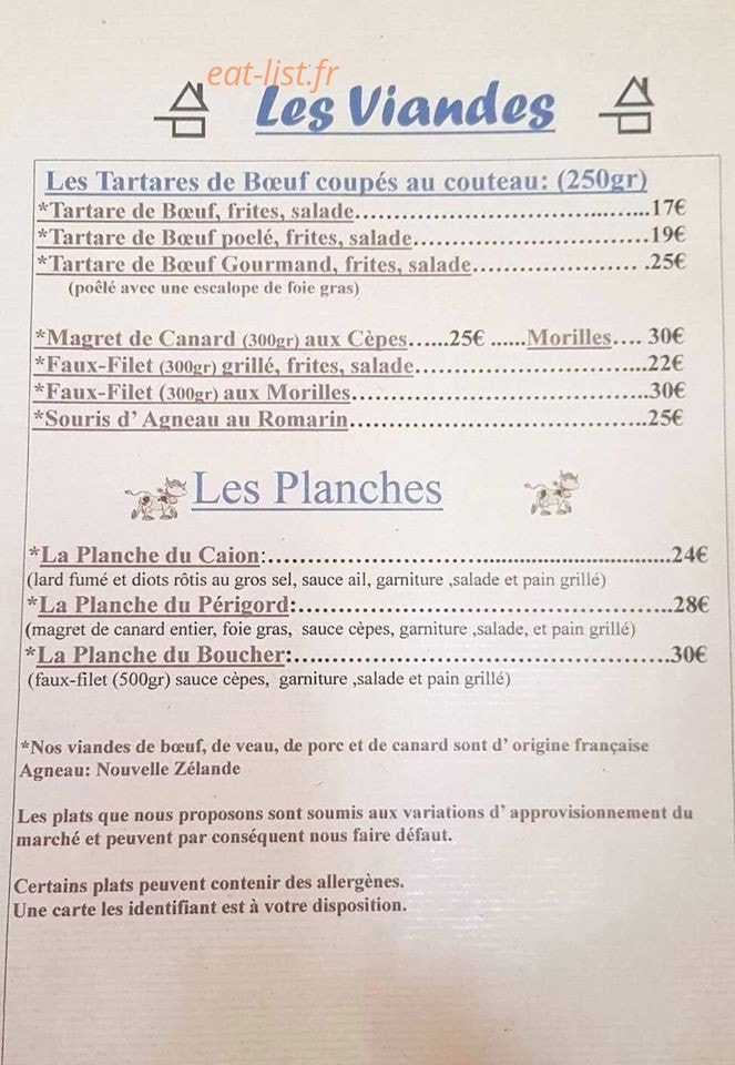 La baratte — carte page 2