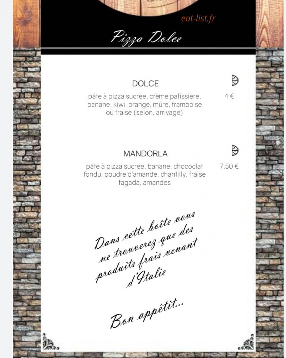 La Piccolina Sicilia — carte page 4