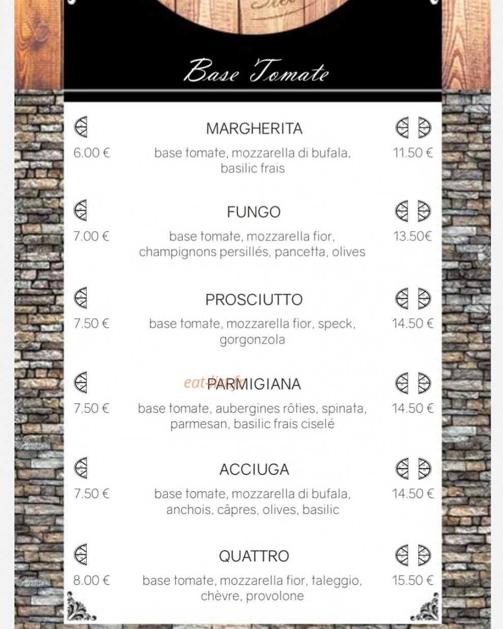 La Piccolina Sicilia — carte page 2