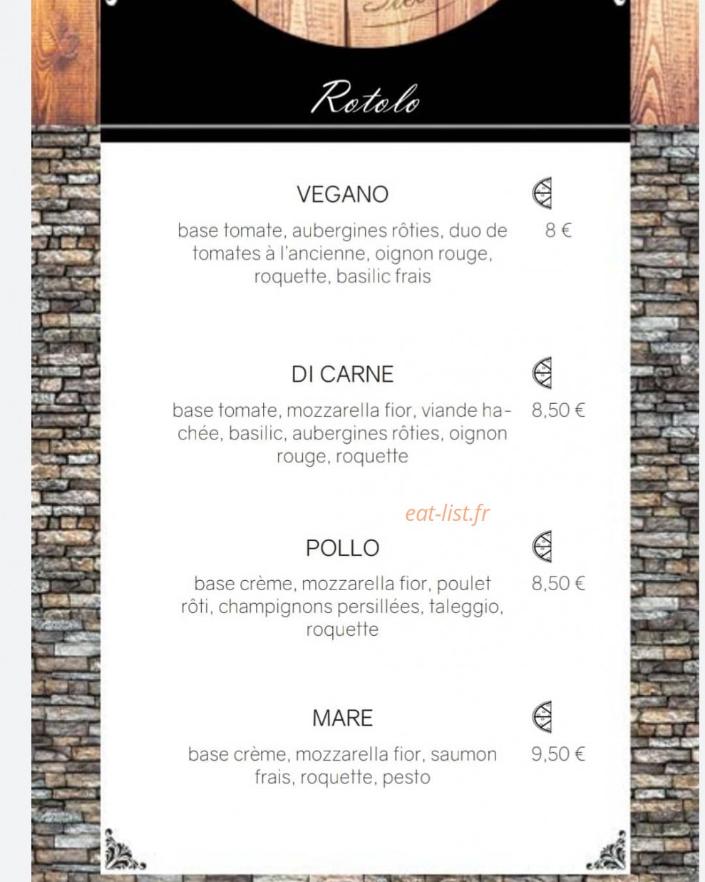 La Piccolina Sicilia — carte page 3