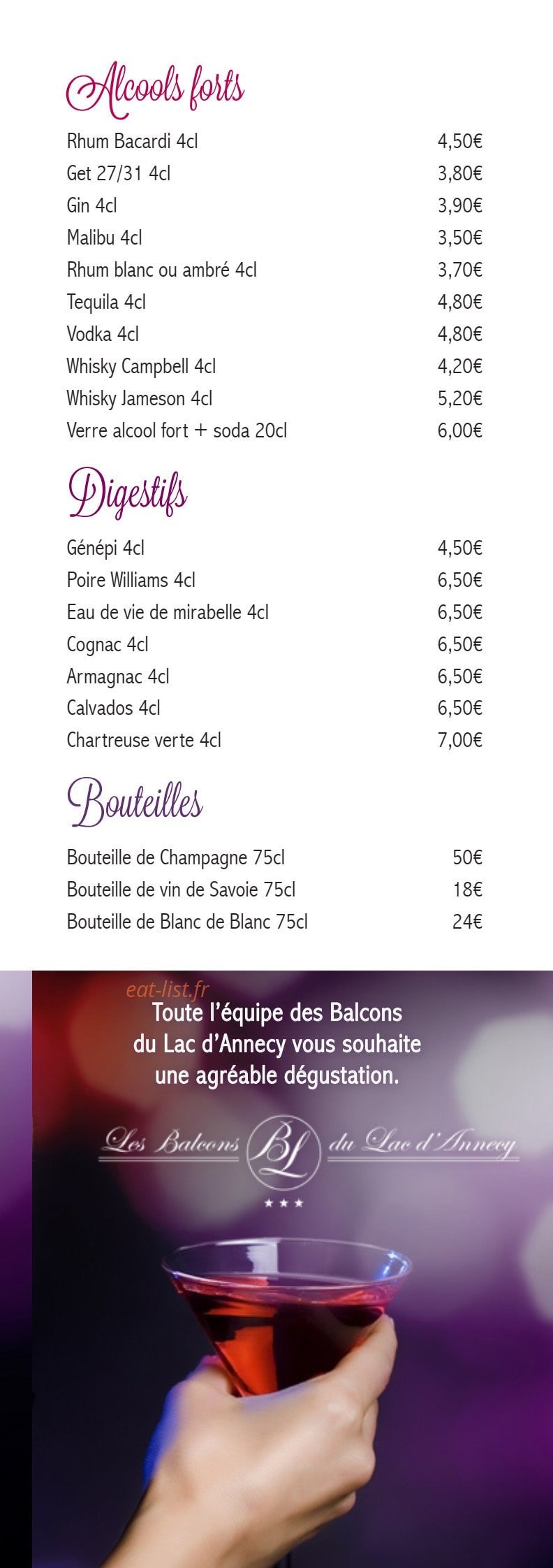 Les Balcons du Lac d'Annec — carte page 4