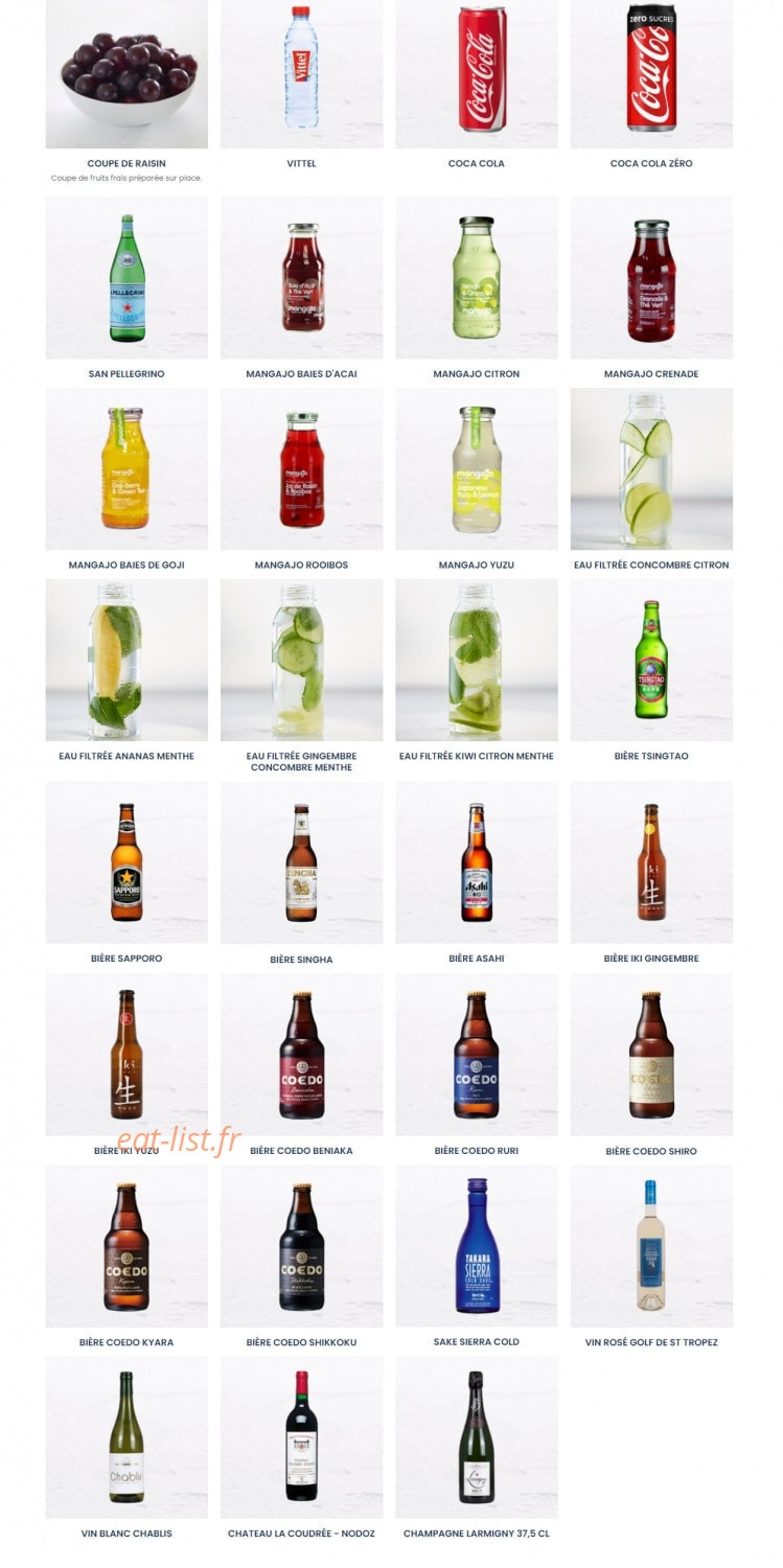 Taobento — carte page 8