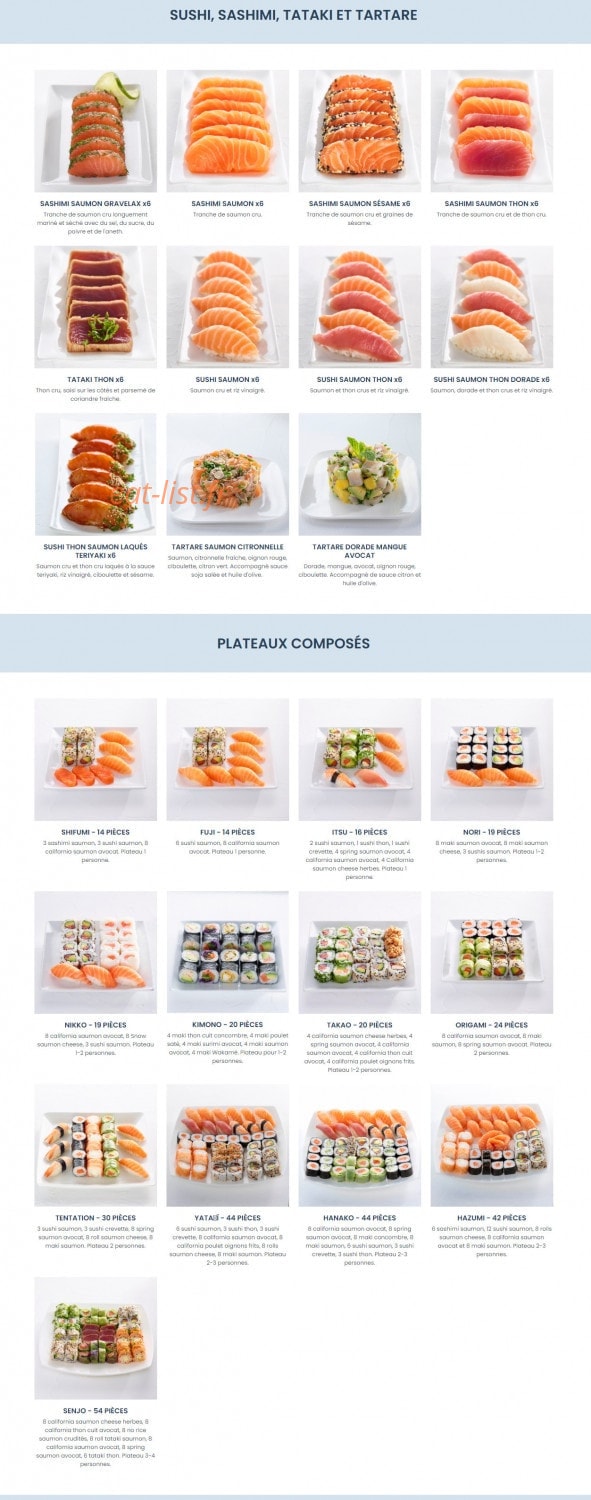Taobento — carte page 3