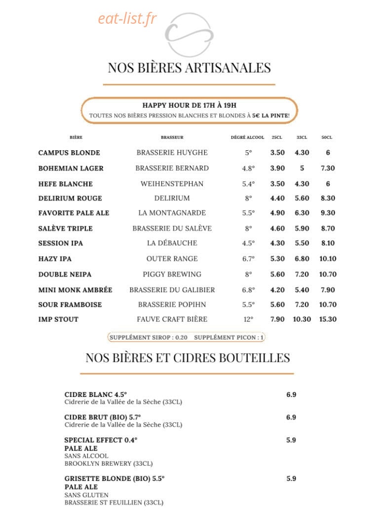 Craft and Draft — carte page 5