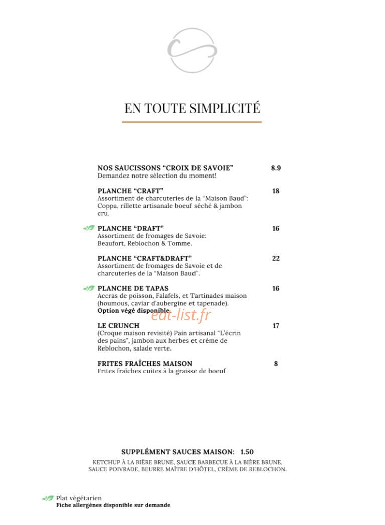Craft and Draft — carte page 3