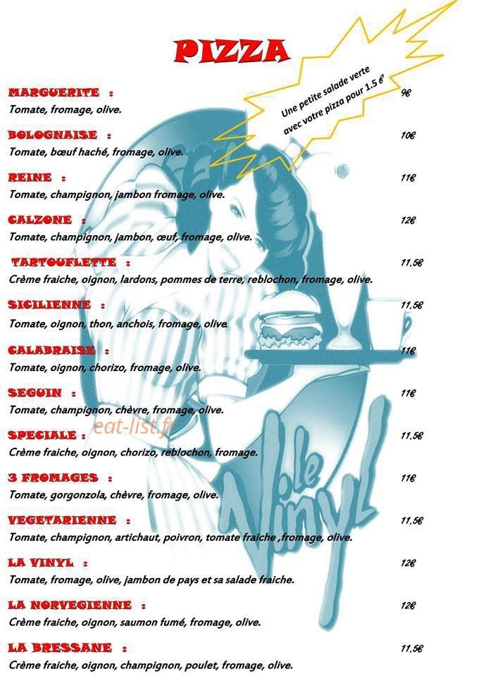 Le Vinyl — carte page 2