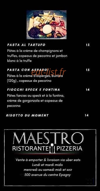 Maestro — carte page 2