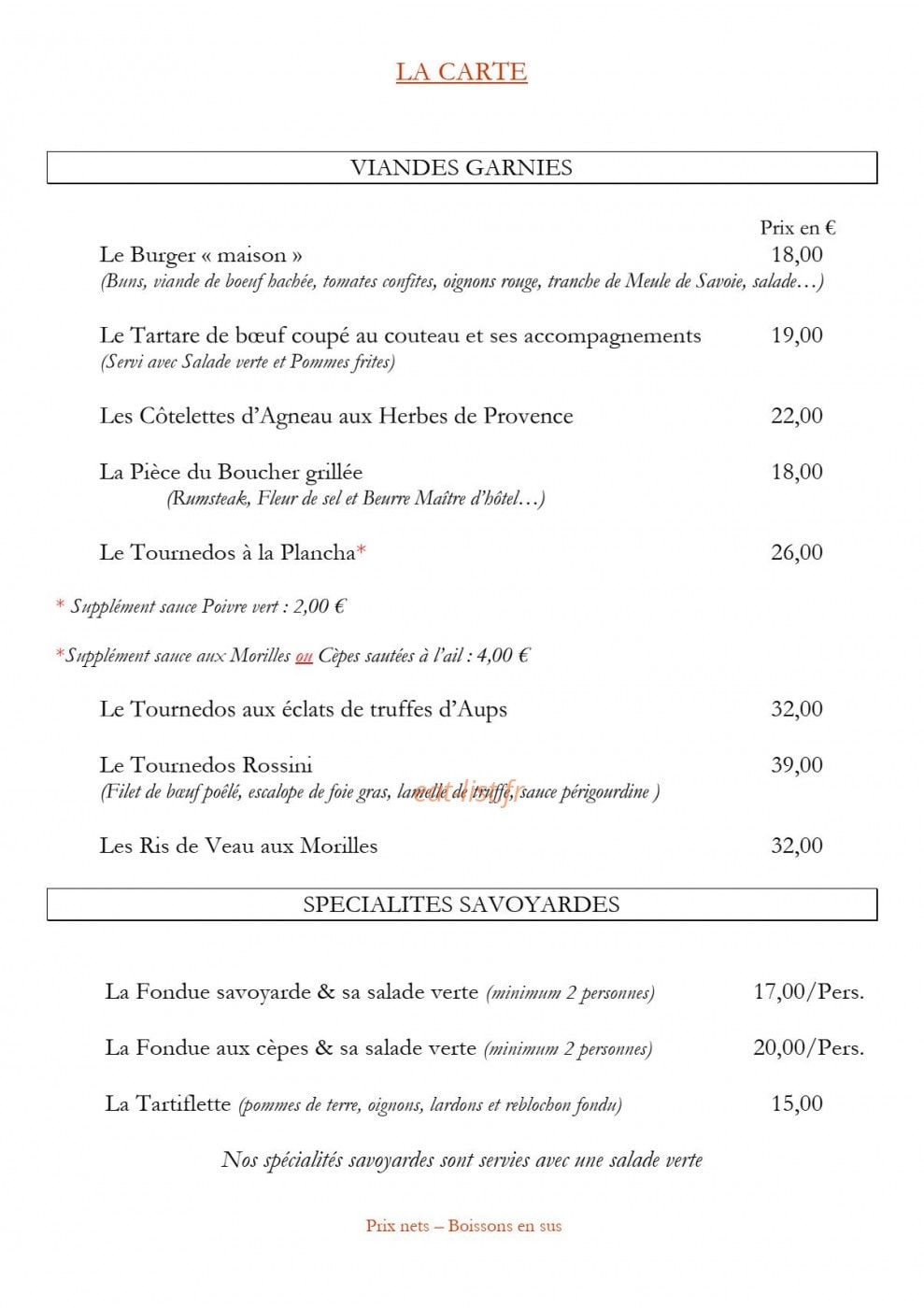 Les Rochers — carte page 2