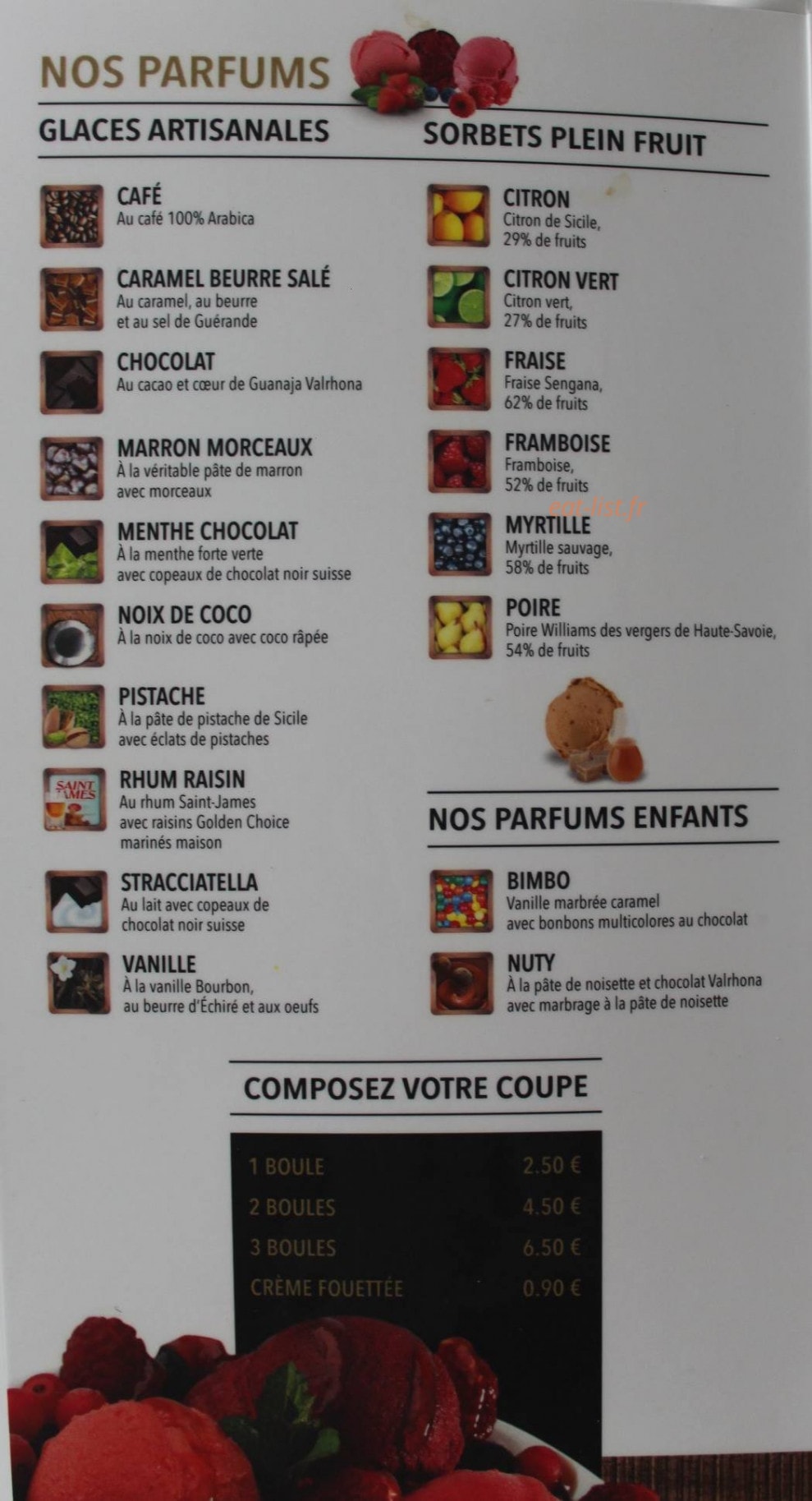 L'instant Présent — carte page 3