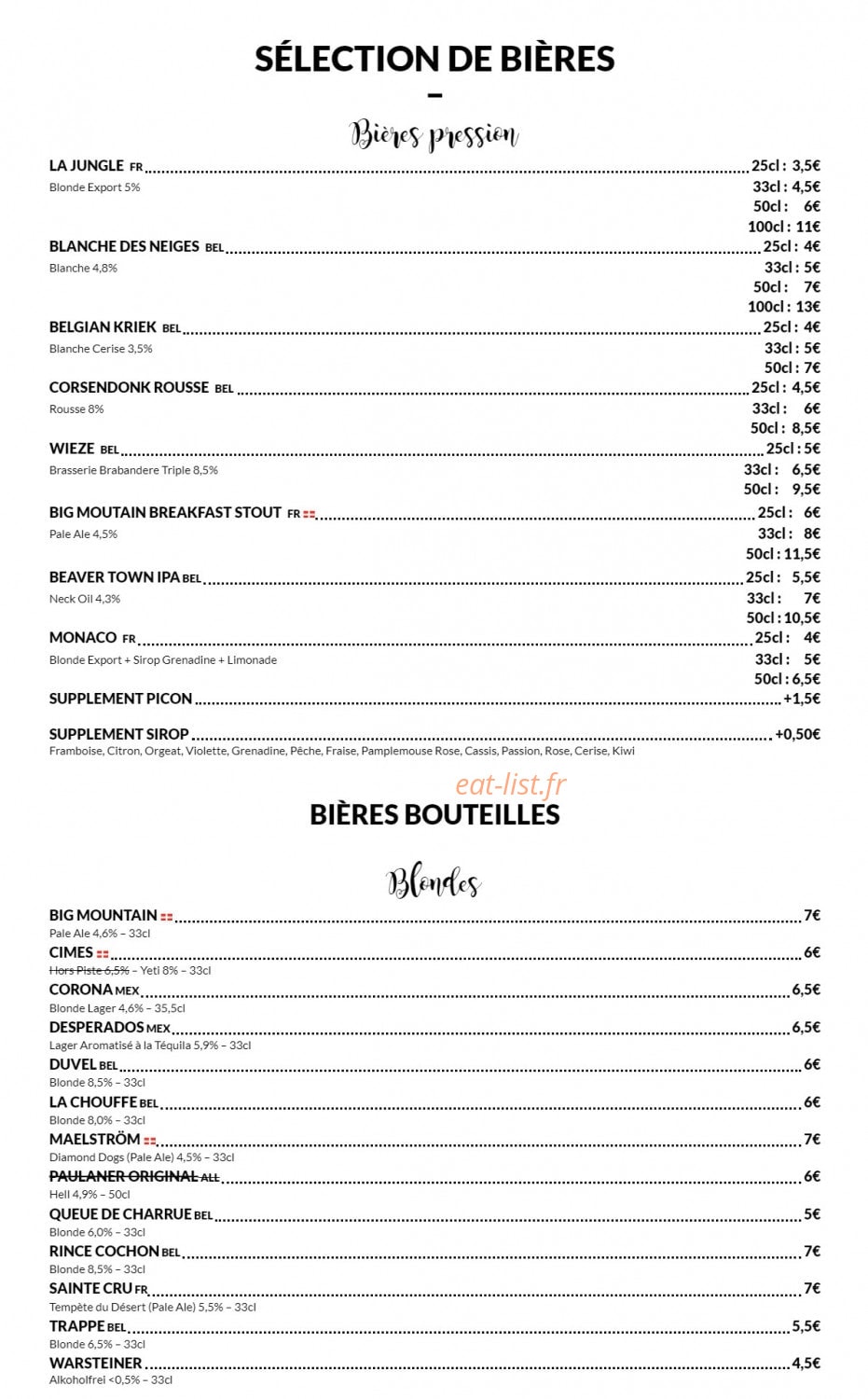 La Jungle — carte page 10