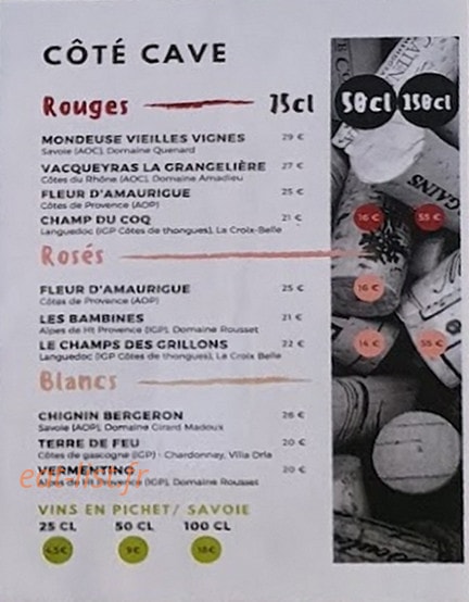 La Grignoterie — carte page 4