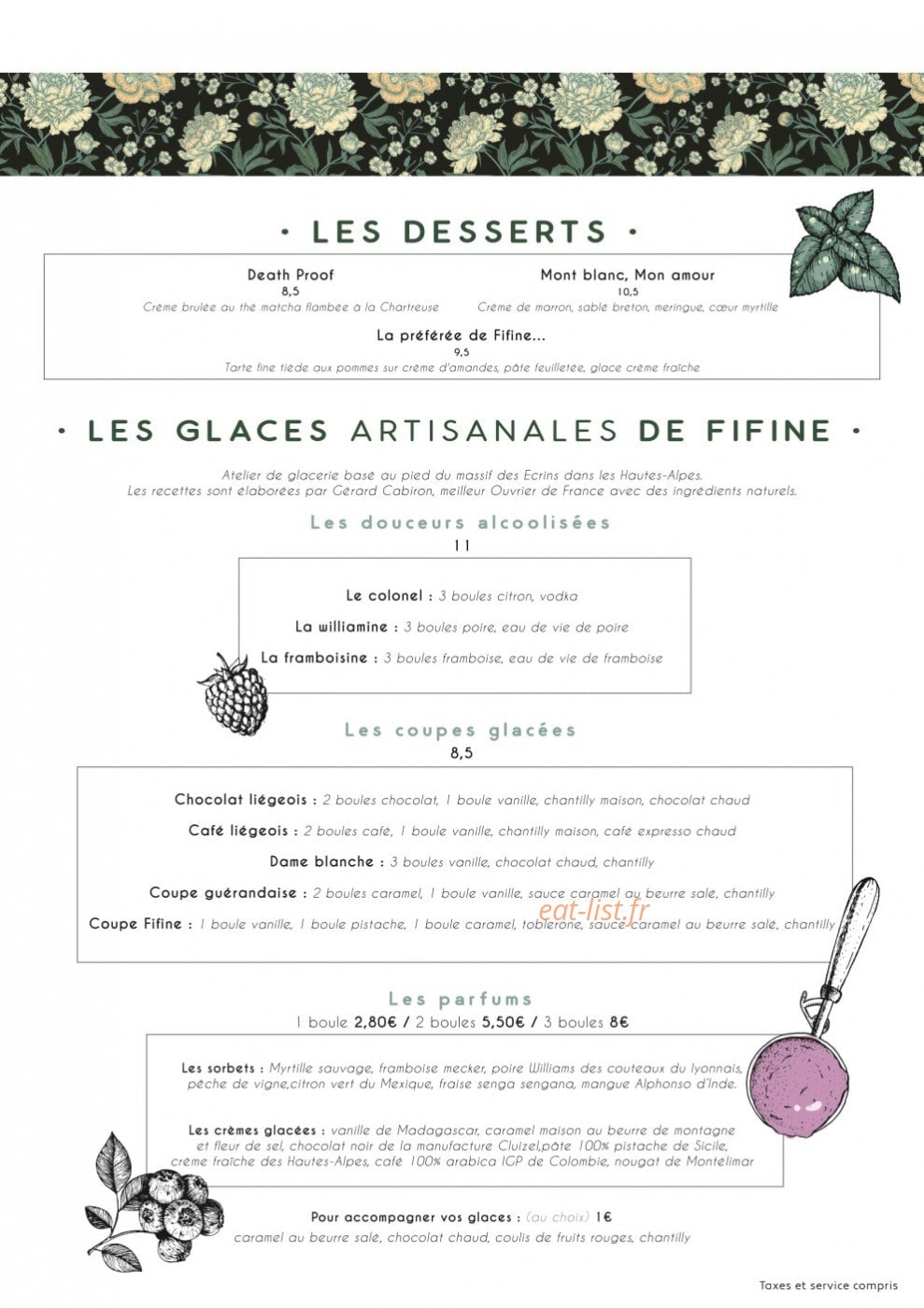 La Table de Fifine — carte page 3