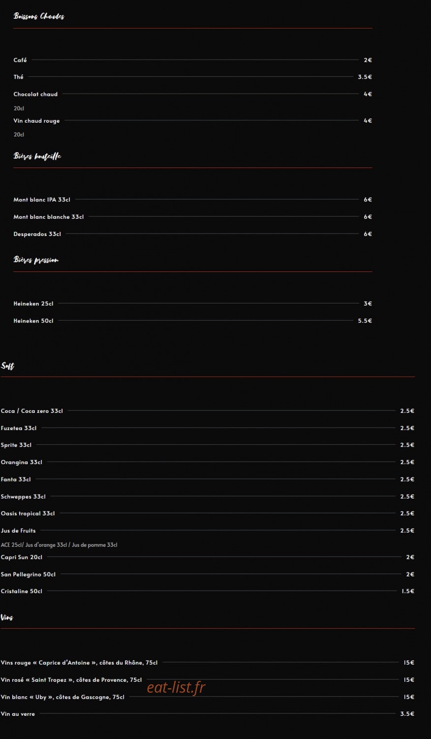 Le Mazot — carte page 3