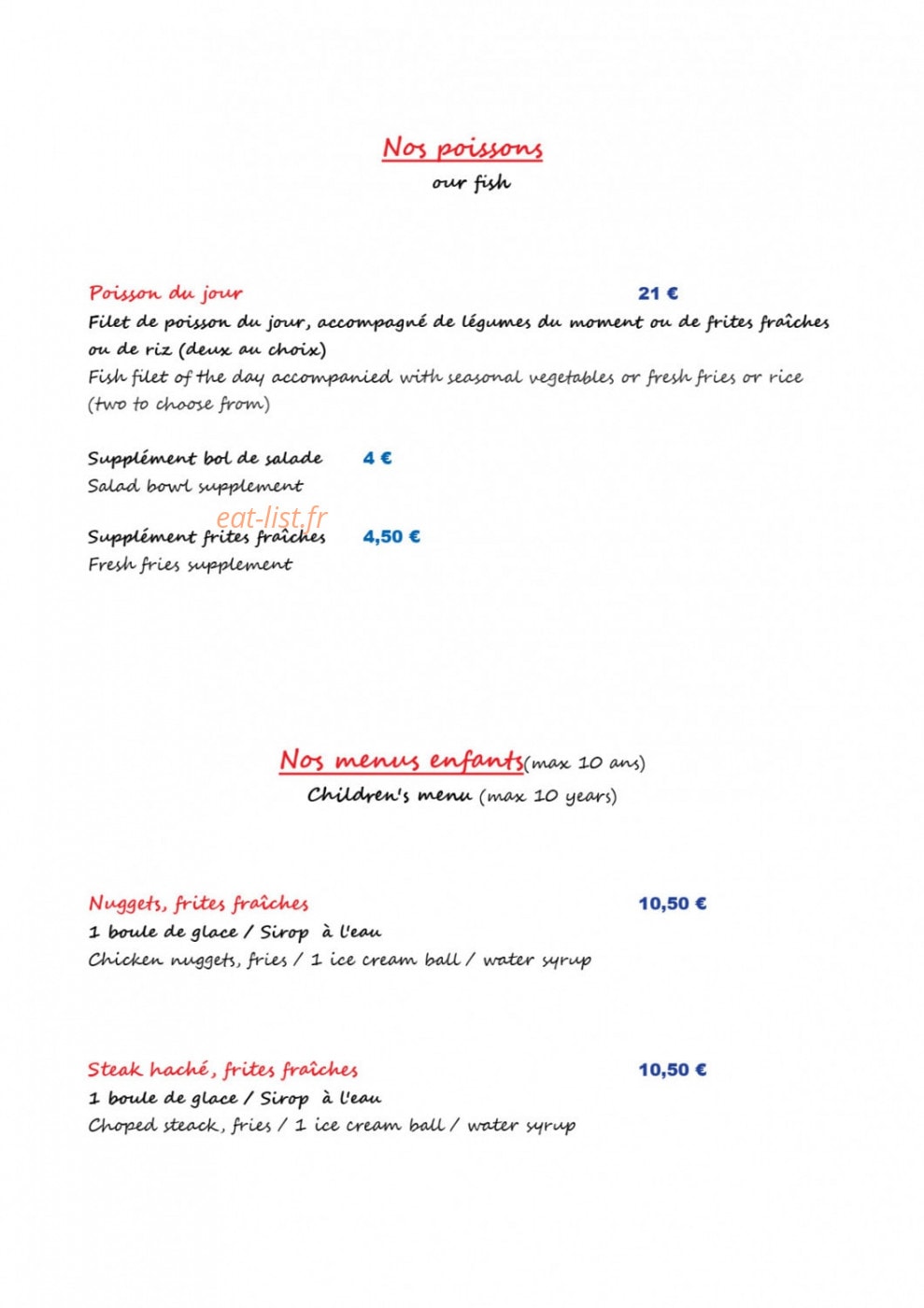 Le Monde a L'Envers — carte page 6