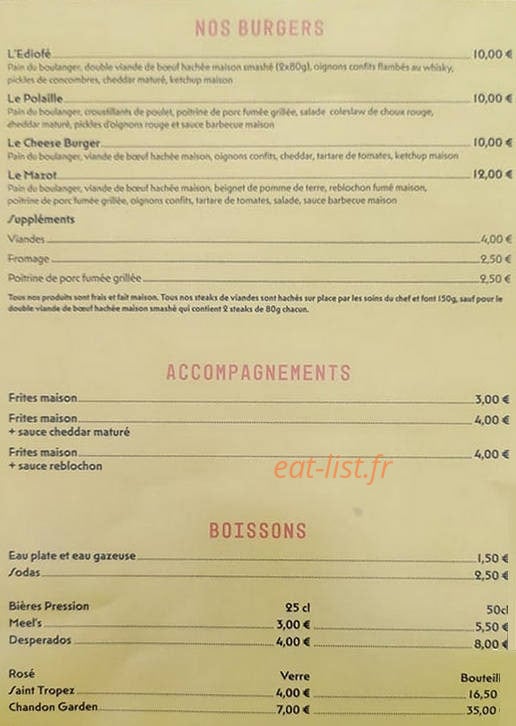 Ô Mazot — carte page 2