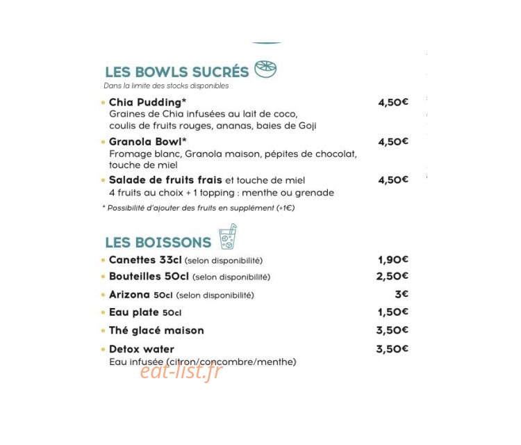 Break'in Bowl — carte page 5