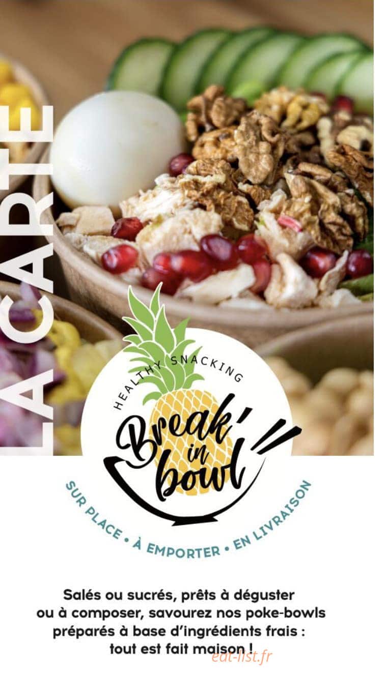 Break'in Bowl — carte page 1