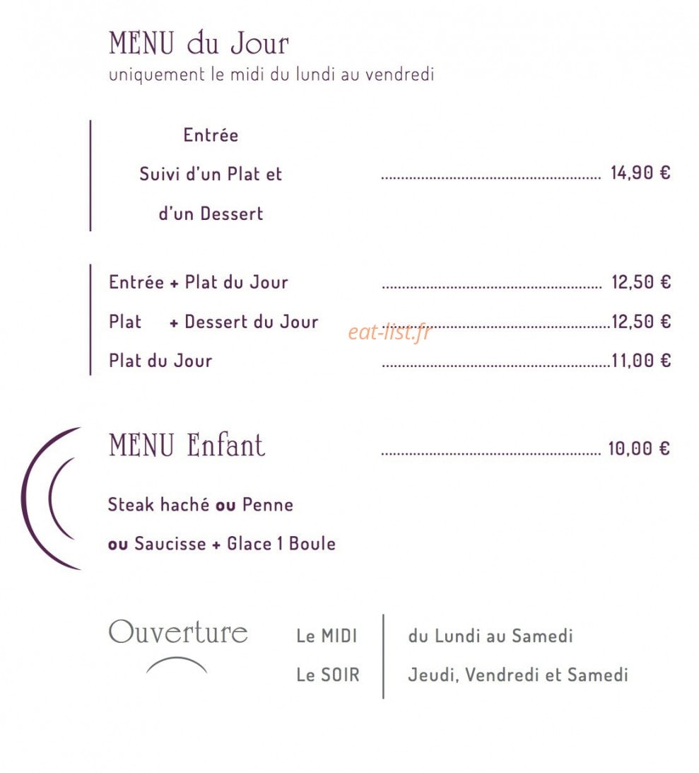 L'Evidence — carte page 1