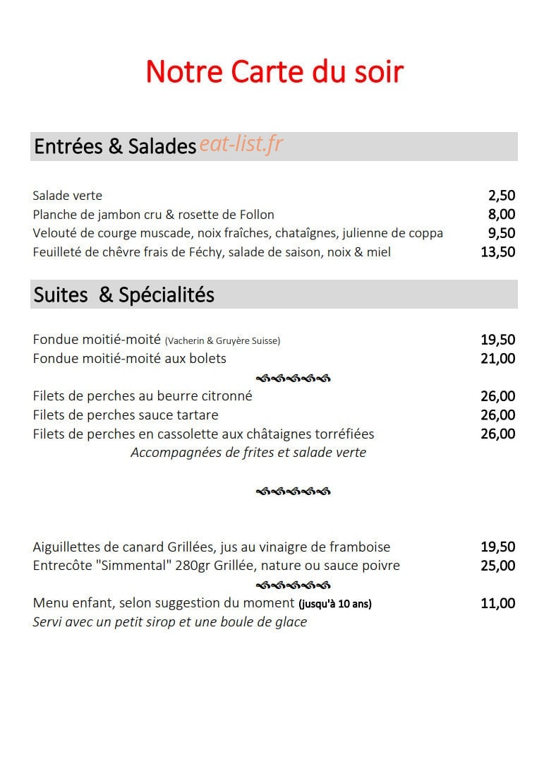 Les Clarines — carte page 2