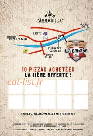 La Cabane — carte page 6