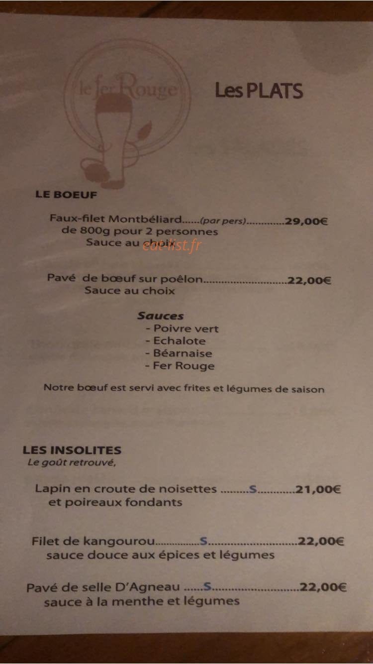 Le Fer Rouge — carte page 4