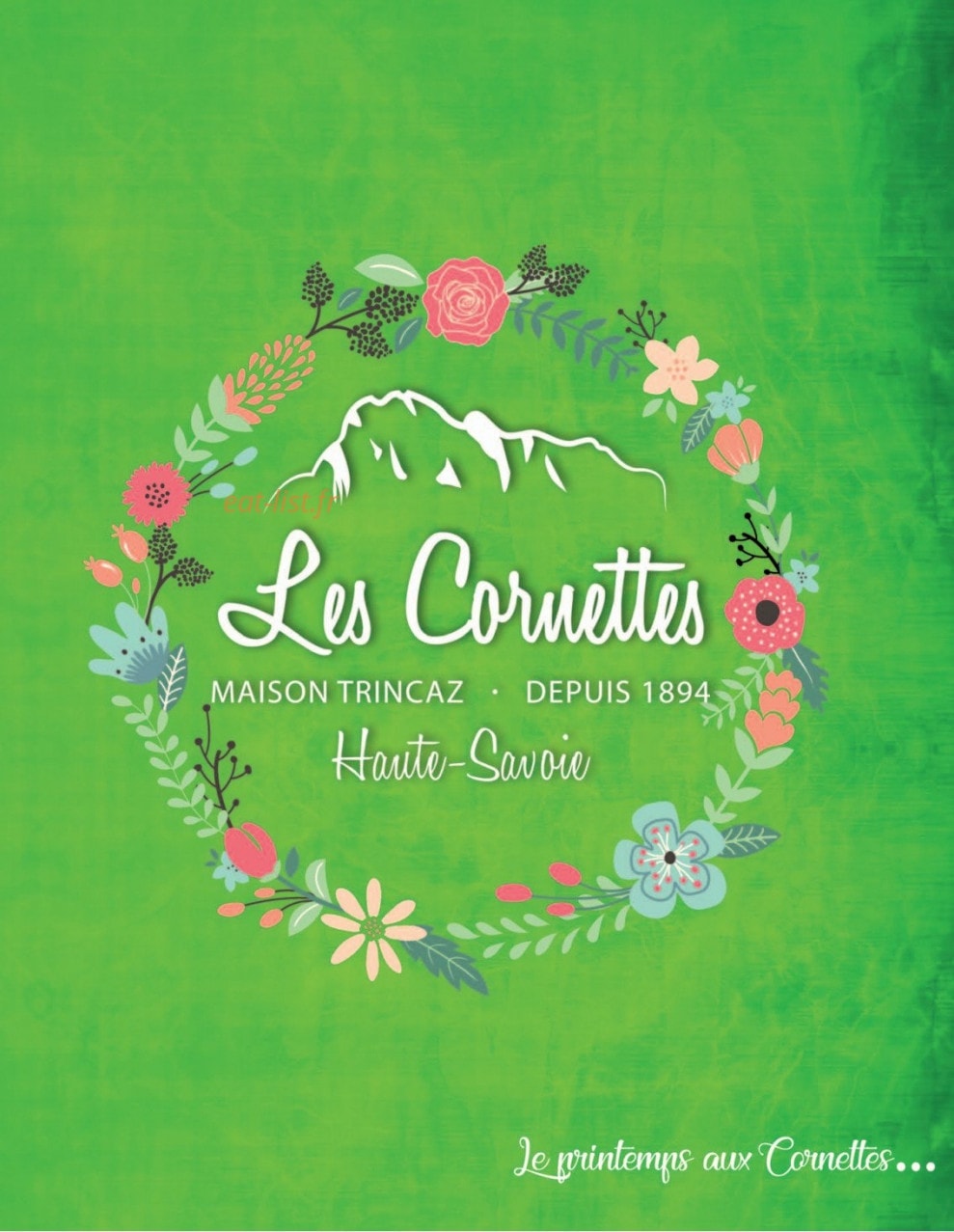 Les Cornettes — carte page 1