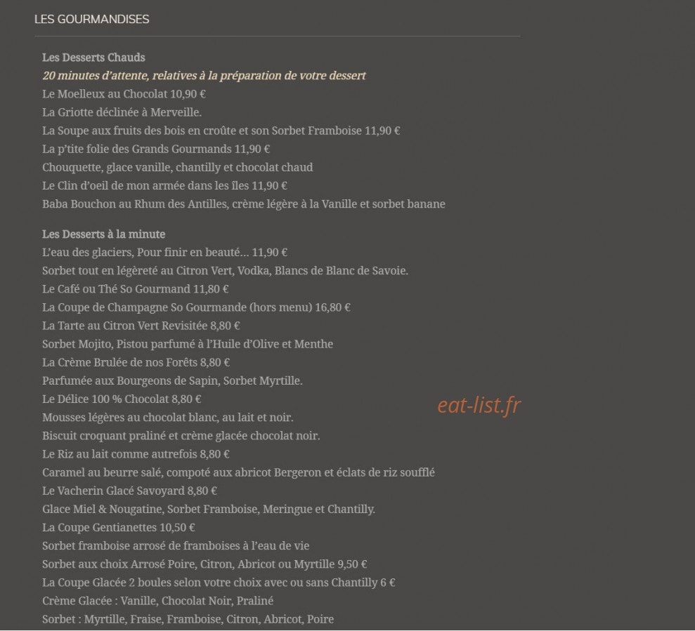 Les Gentianettes — carte page 11