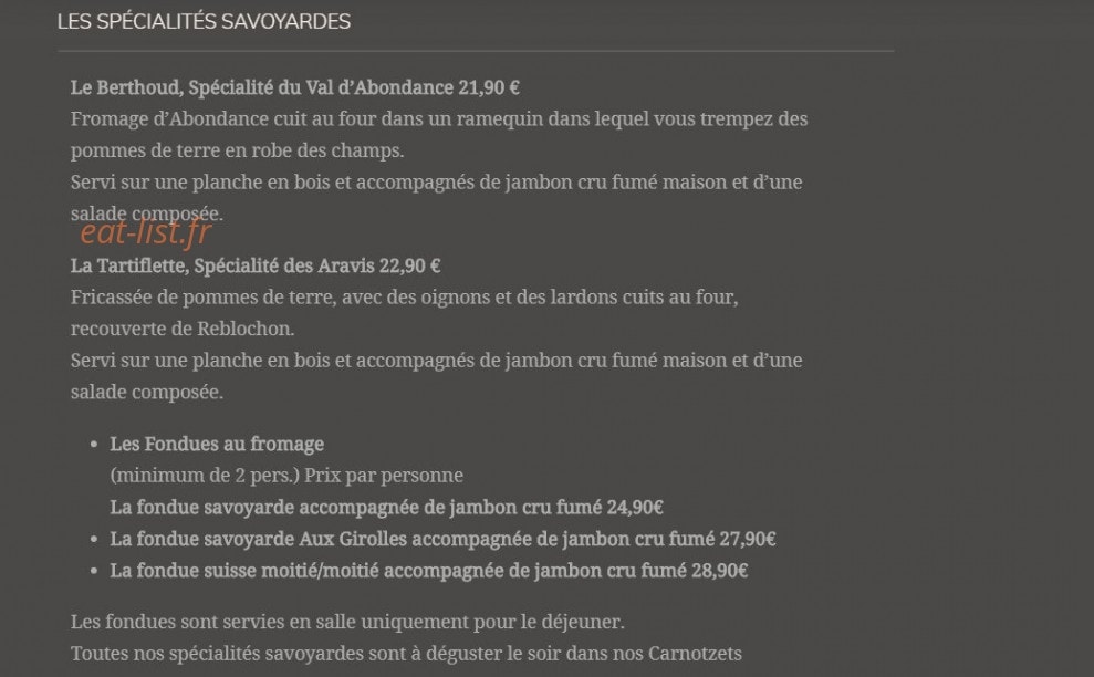Les Gentianettes — carte page 10