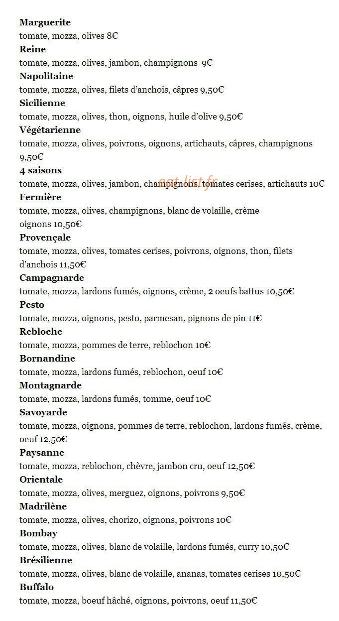 Le Menhir — carte page 1