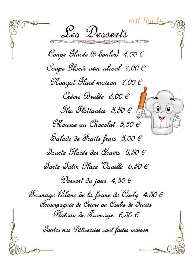 Au Vieux Pressoir — carte page 4