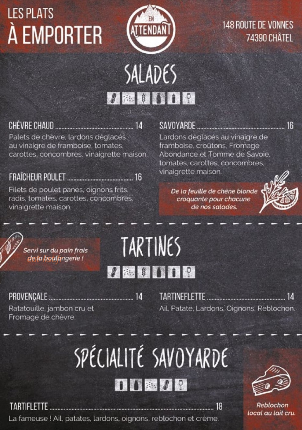 En Attendant — carte page 1