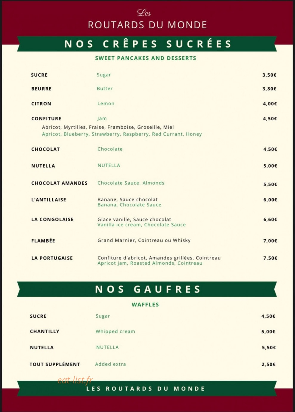 Les Routards du Monde — carte page 4