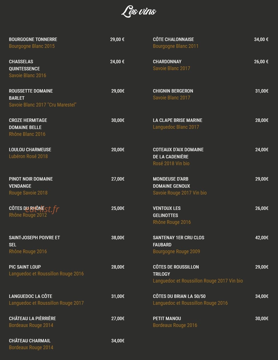 La Boerne — carte page 2