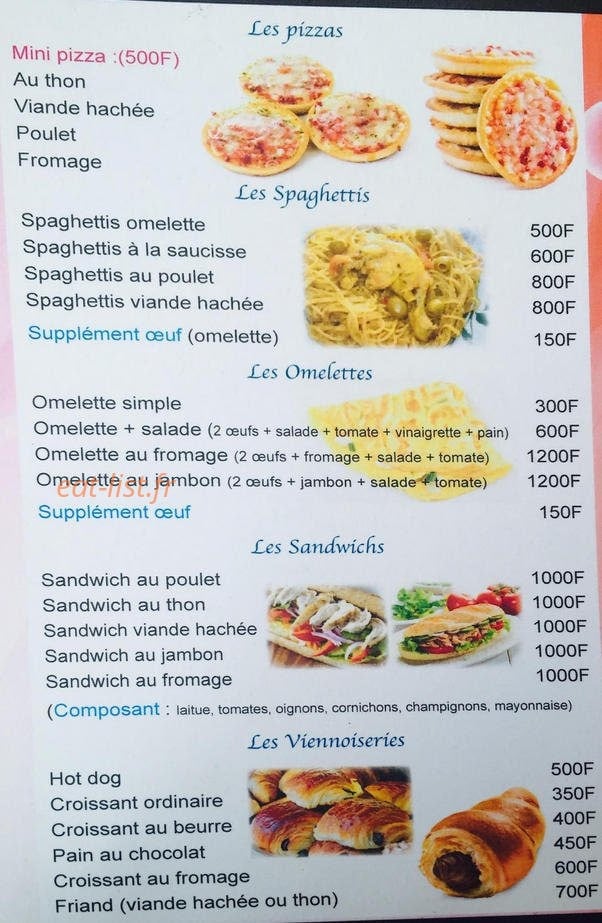 La Terrasse — carte page 2